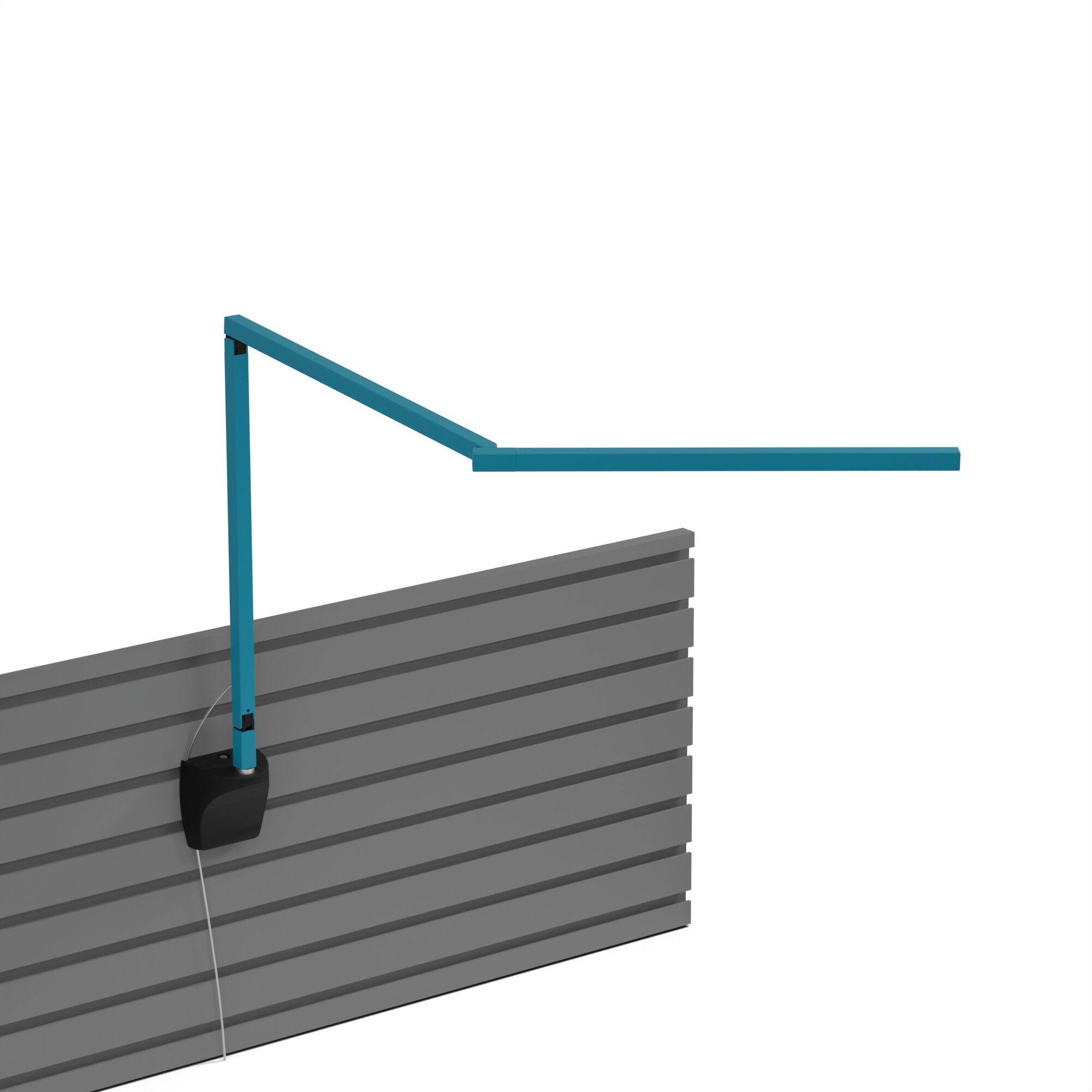 Z-Bar Mini Gen 4 Slatwall Mount Desk Lamp Wall Light in Koncept Blue